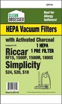 CF715 Simplicity Secondary And Hepa Filters, Ea./pk. Fixed Price $20.95.
