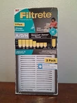 2-PACK Filtrete A/d/h Allergen Odor Reduction Air Purifier Filters Hepa 3M. Fixed Price $16.99.
