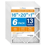 Lotfancy 16X20X1 Air Filters, Merv 13 Furnace Pack Pleated Con. Fixed Price $65.73.