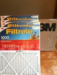 3M Filtrete Allergen Defense 1000 Air Filters 4-PACK 9826-4 20 X 24 In. Fixed Price $35.00.