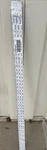 Rubbermaid 46" Steel Single Track Upright Wood Or Wire Shelving White. Fixed Price $24.99.