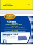 Envirocare Chamber Replacement Vacuum Filters For Kenmore CF-3 Non-whisperton.... Fixed Price $7.99.