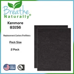 Replacement Carbon Pre-filter 2 Pack For Kenmore 83156 Series Air Purifier. Fixed Price $11.99.