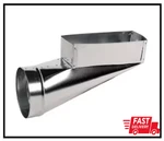 Master Flow End Register Box Hvac Galvanized Steel Air 10 4 - 6 Inch. Fixed Price $18.80.