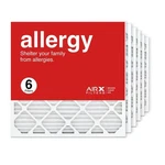 Airx Allergy Merv 11 Rated 24X24X1 Hvac Filter 6 Pack Usa Made. Fixed Price $71.24.