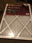 Pack 18X24X1 Filtrete Air Filter Mpr 1000 Merv 11 Micro Allergen Defense. Fixed Price $25.00.
