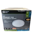 Commercial Electric 80/ Cfm Ceiling Mount Exhaust Fan Led/nightlight BF1109. Fixed Price $99.99.