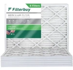 6 Filterbuy 14X18X1 Pleated Air Filters, Replacement For Hvac Furnace Merv. Fixed Price $10.99.