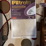 Air Fltr 16X24X1 1500MPR Filter. Fixed Price $29.95.