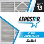 Aerostar 20X25X5 Merv 11 - Count Pleated Hvac Furnace Air Conditioner. Fixed Price $121.49.