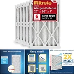 3-MONTH Pleated 1-INCH Electrostatic Air Filter Merv 11 Mpr 1000 Micro Allergen. Fixed Price $178.99.