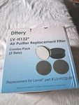 Air Purifier Replacement Filter For Dttery LV-H132 -rf. Fixed Price $21.99.