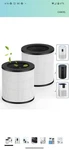 Pack Replacement Filter Compatible With Mooka B-D02L&M05 Air Purifiers. Fixed Price $11.99.