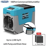 Alorair Lgr 850 180PPD Commercial Dehumidifier Basement W/pump, 5-YEAR Warranty. Fixed Price $799.11.