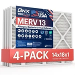 Bnx Trufilter 14X18X1 Merv 13 (4-PACK) Furnace Air. Fixed Price $52.88.