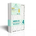 Accumulair Gold 19X21X1 Merv 8 Hvac Filter (4-PACK), White. Fixed Price $83.60.