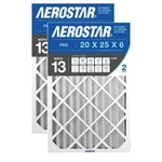 20X25X6 Merv 13-2 Count Pleated Hvac, Furnace & Air Conditioner Filters R.... Fixed Price $116.76.