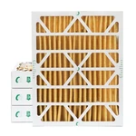 16X20X4 Merv 11 Pleated Air Filters By Glasfloss. Pack. Made In Usa.. Fixed Price $68.95.
