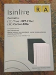 Isinlive And Pre-filter 2 Hepa 8 Carbon Hpa 100 Seri. Fixed Price $24.99.