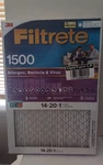Filtrete 1500 14X20X1 Allergen, Bacteria & Virus Air Filters, 2PACK. Fixed Price $48.00.
