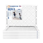Filters Fast 1" Home Air Merv 8 - Case Of 6 Made In America. Fixed Price $64.97.