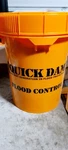 Quick Dam Grab & Go Flood Kit Ct Ft Bags Bucket Black QDGGFB-20. Fixed Price $66.99.