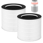 2 Pack Demi Filter Replacement, Compatible With Afloia Air Purifier, H13.... Fixed Price $37.63.
