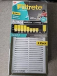 2-PACK Filtrete A/d/h Allergen Odor Reduction Air Filters Hepa Contents Sealed.. Fixed Price $20.00.