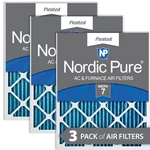 14X25X1 (13 1/2X24 1/2) Pleated Merv 7 Air Filters Pack. Fixed Price $37.49.