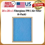 True Blue 20 X 1 Fiberglass Fpr Air Filter (4-PACK). Fixed Price $12.86.