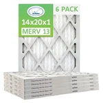 Trion T13-14201-6P 14" X 20" 1" Pleated Air Filter (6-PACK), Merv. Fixed Price $36.49.