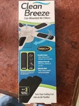 Nib Novel Brands Clean Breeze Fan-mounted Air Filters Set Of 12 (4 Boxes 3). Fixed Price $24.77.
