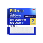 Filtrete 12X12X1 Furnace Air Filter, Merv 13, Mpr 1900, Premium Allergen, .... Fixed Price $62.22.
