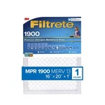 3M UA00-4 Filtrete Pleated Allergen Air Filter 20 HX16 WX1 In. (pack Of 4). Fixed Price $92.76.