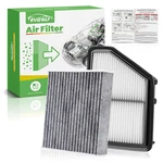 Rvgolf Engine+cabin Air Filters Set Fit For 16-25 26 Civic, 23-25 Hr-v. Fixed Price $42.31.