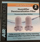 Air Innovations Humidifier Universal Demineralization Filters 2 Pack. Fixed Price $49.97.
