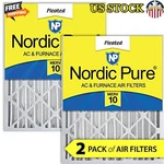 20X25X4 Merv 10 Pleated Air Filters Pack Hvac Compatible Synthetic Media New. Fixed Price $58.43.