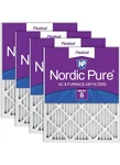 Nordic Pure 14X20X1 (13 1/2X19 1/2) Pleated Merv 8 Air Filters Pack. Fixed Price $32.99.