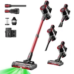 Uwant Cordless Vacuum Cleaner 35KPA Powerful Suction Wide Green Headlight. Fixed Price $220.01.