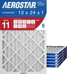 Aerostar 12X24X1 Merv 11 Air Filter Replacement. Box Of 6. Fixed Price $44.98.