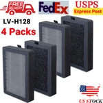 4 Packs Nispira True Hepa Replacement Filter For Levoit LV-H128 Air Purifier Us. Fixed Price $24.99.