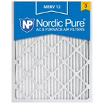 16X25X2 Air Filter Merv 12 Furnace Nordic Pure. Fixed Price $45.90.