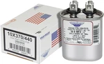 10 Uf/mfd Oval Universal Capacitor USA2035 Used 370 440 Vac, Made In U.s... Fixed Price $29.99.