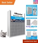 Washable 20X25X5 Air Filter For Hvac Eco-friendly, Permanent Solution. Fixed Price $147.22.