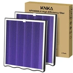 Filter Purifier Replacement APH4000 2 Pack Hepa Activated Carbon Purple Air. Fixed Price $74.99.