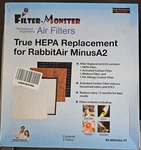 New Filter-monster Replacement Kit For Rabbitair RA-MINUSA2-FM1. Fixed Price $36.36.