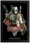 Star Wars Bounty Hunter Boba Fett 13X19 Framed Gelcoat Poster Classic Icon Movie. Fixed Price $34.99.