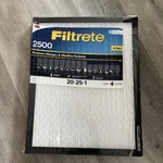 3M 2500 Series Filtrete 1" Filter, 4-PACK, 20X25X1. Fixed Price $49.00.