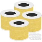 4 Core Mini-p Air Purifier Pet Allergy Replacement Filter Pack-yellow. Fixed Price $51.66.