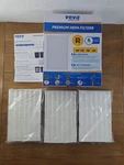 Pack Of Veva Premium True Hepa Filters (3 Pieces) White HWR6 New. Fixed Price $13.95.